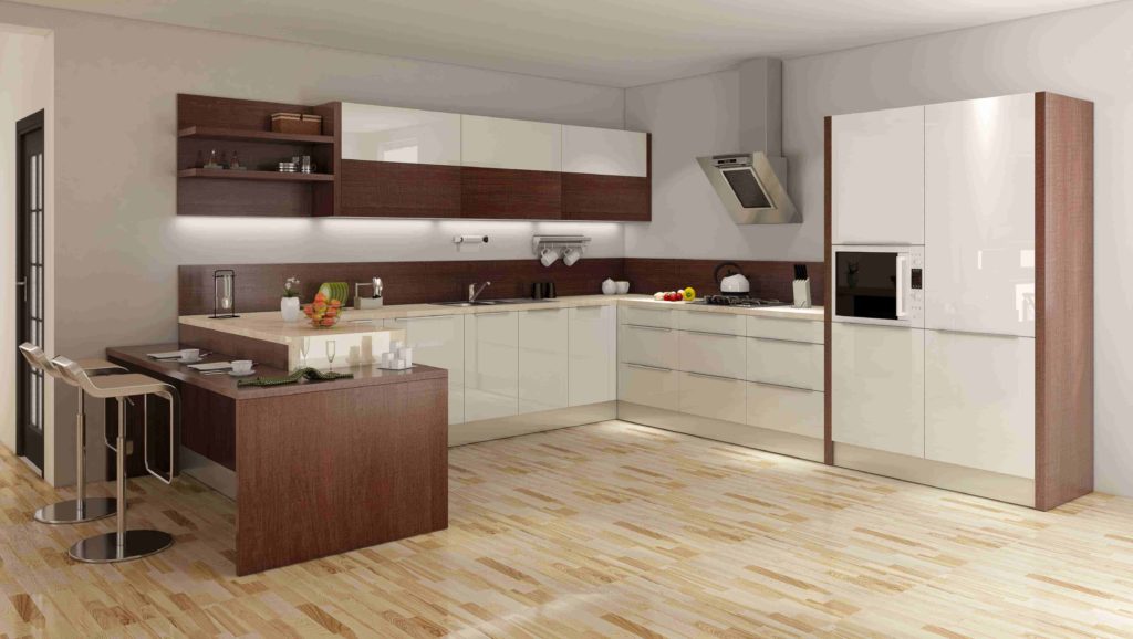 types of kitchen finishes - Laminate