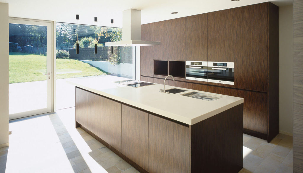 types of kitchen finishes - Wood Veneers