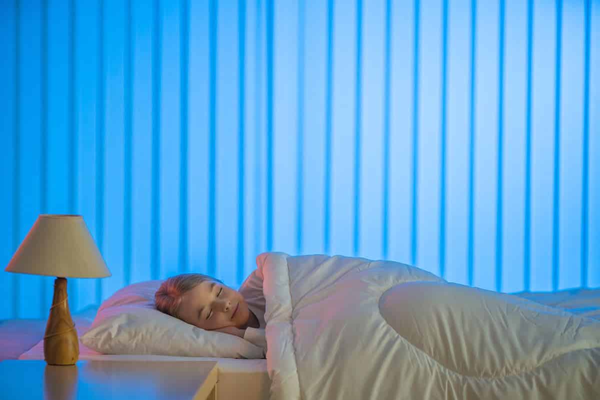 avoid light for sleeping