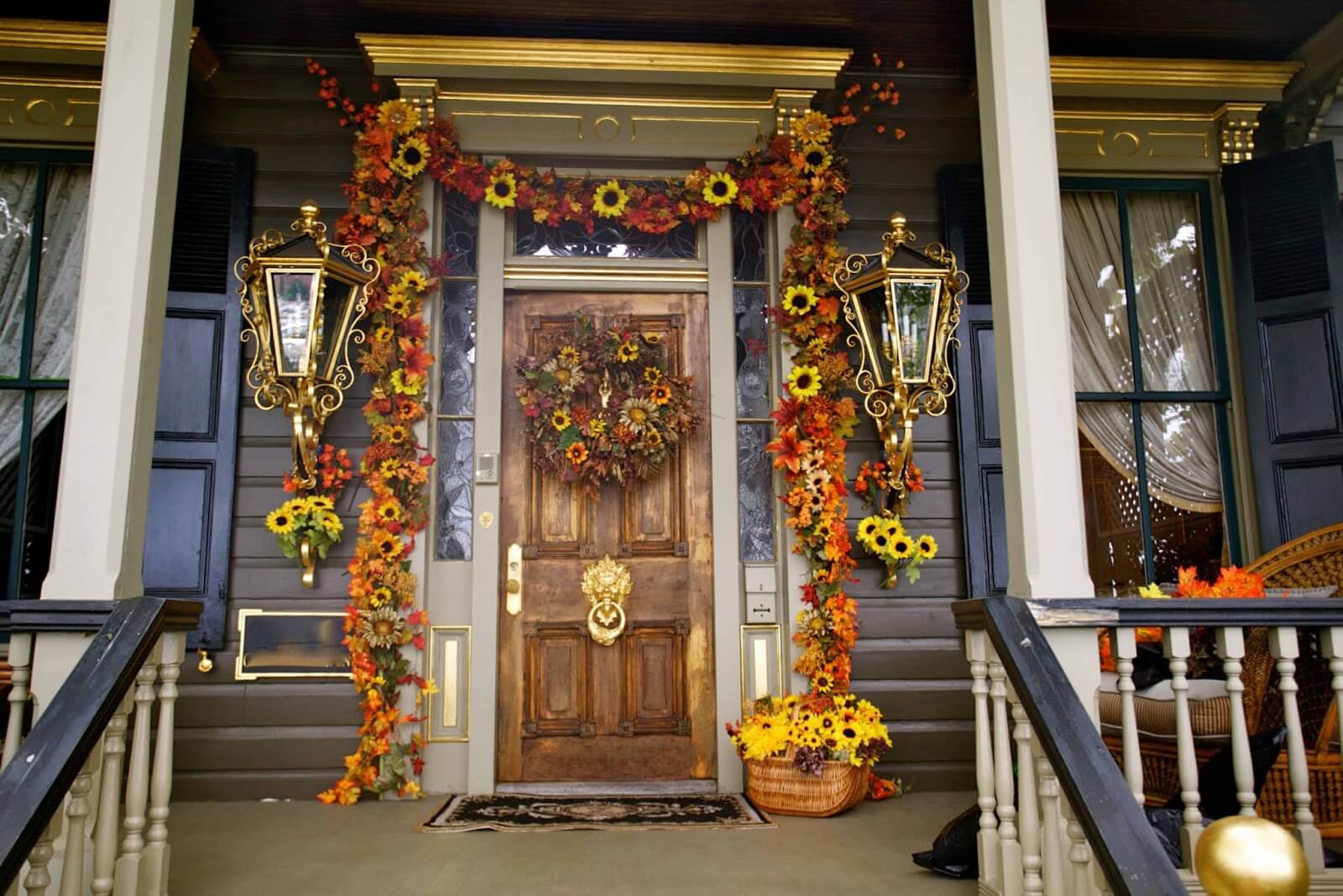 autumn Front Porch 1