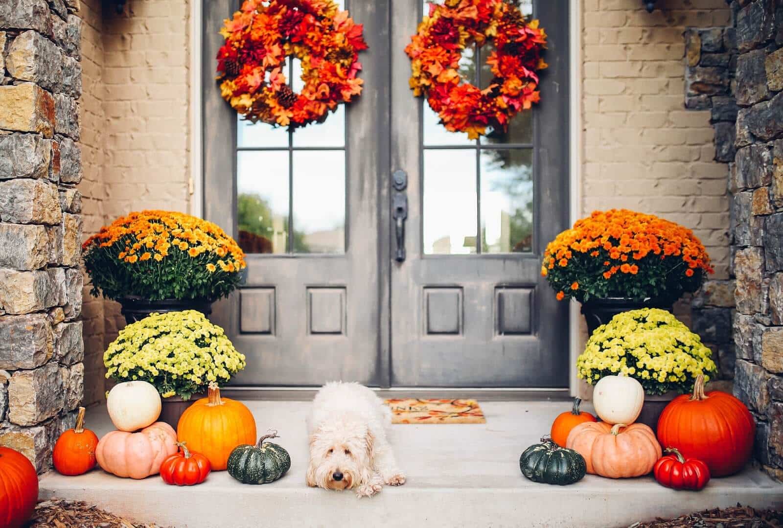 20 Autumn Decorating Ideas For Front Porch [ Updated 2024] Live Enhanced