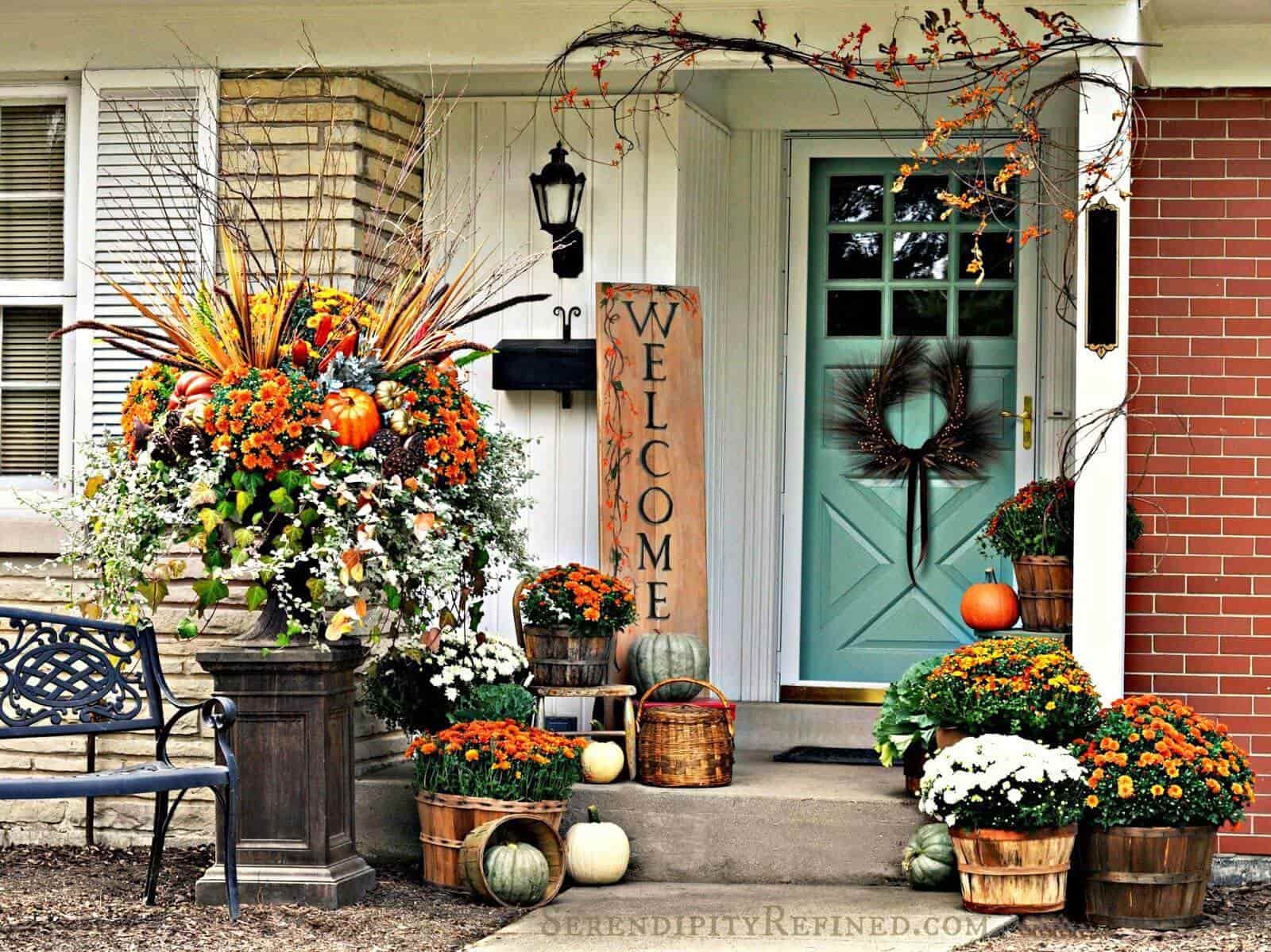 autumn Front Porch 13