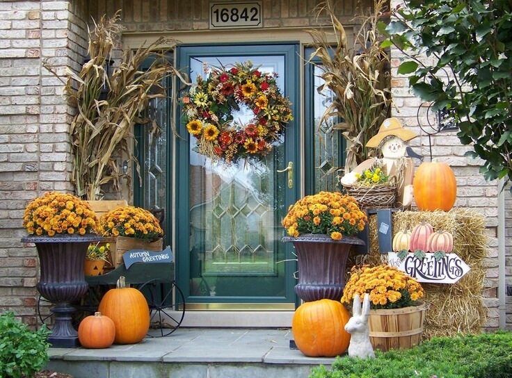 autumn Front Porch 7