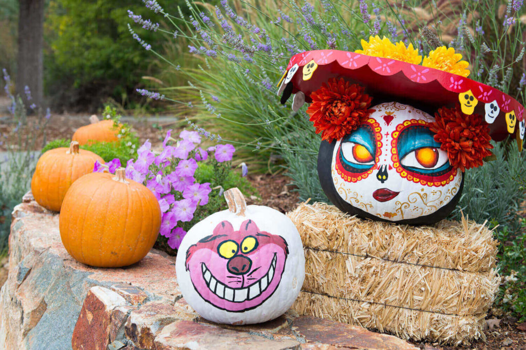 Coastal Vibe Pumpkin Painting and Decor