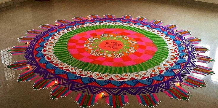 Rangoli designs for diwali 14