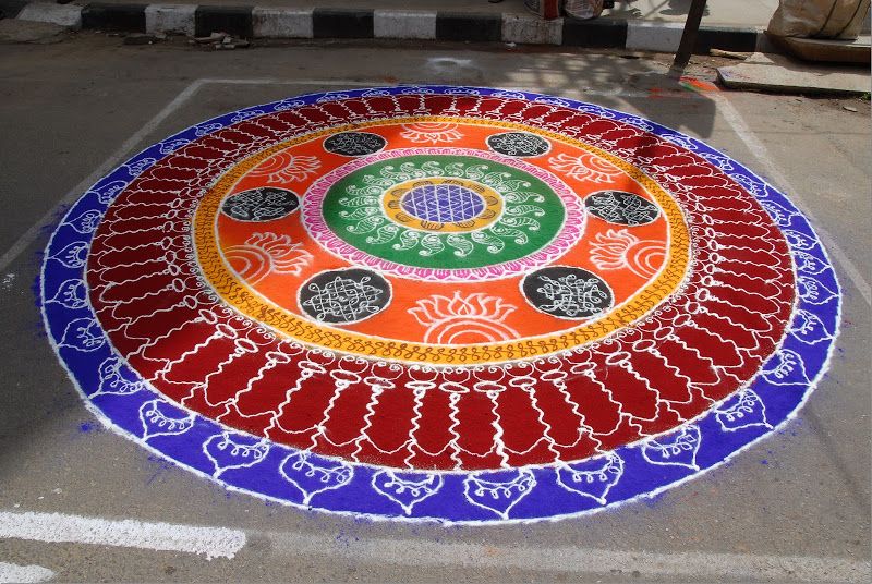 Rangoli designs for diwali 16