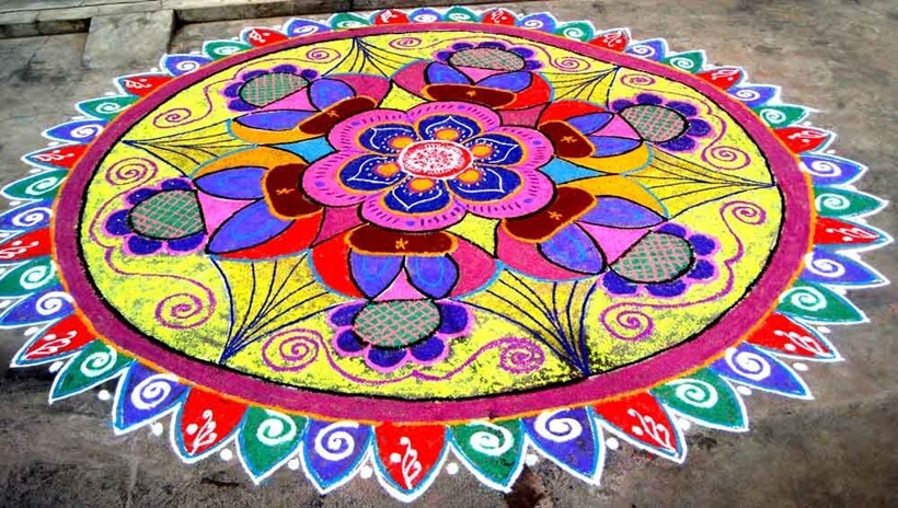 Rangoli designs for diwali 26