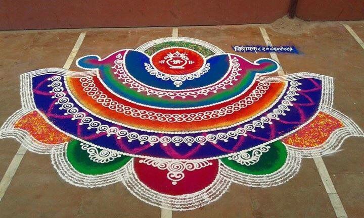 Rangoli designs for diwali 32