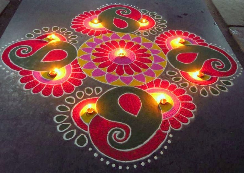 Rangoli designs for diwali 35