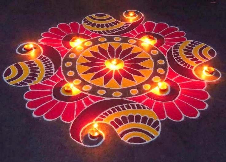 Rangoli designs for diwali 36