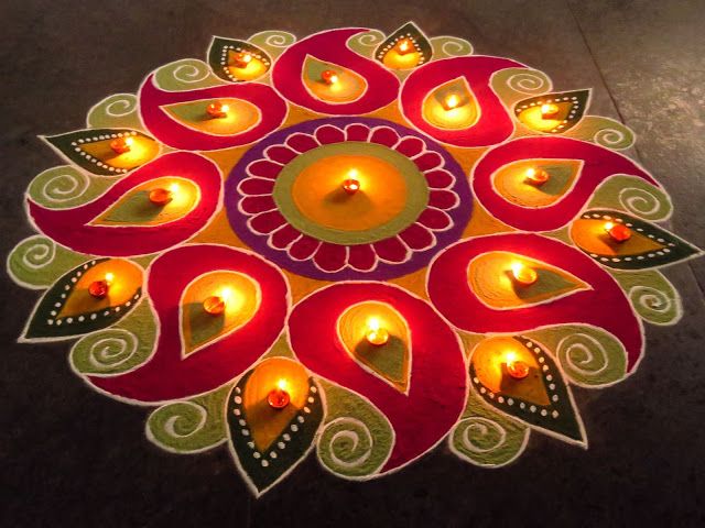 Rangoli designs for diwali 37