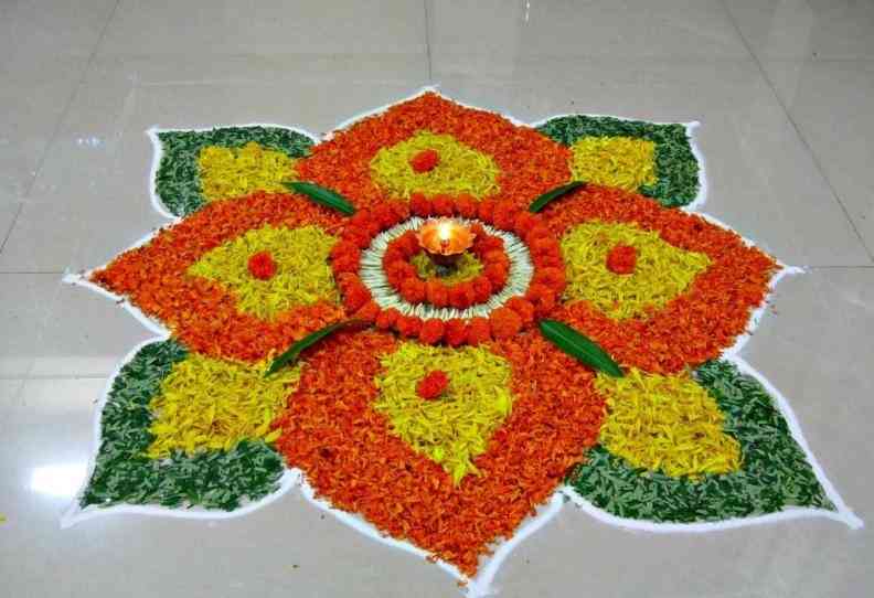 Rangoli designs for diwali 5