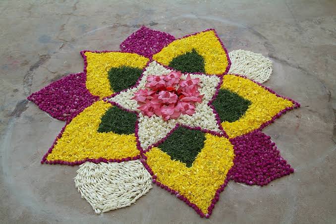 Rangoli designs for diwali 9