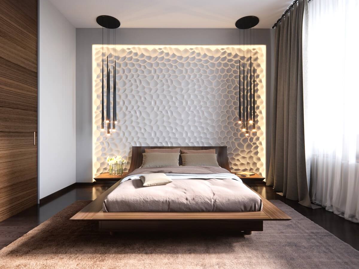 Small bedroom lighting designs 15