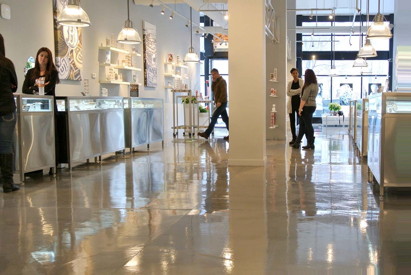 Install Polished Concrete Floors