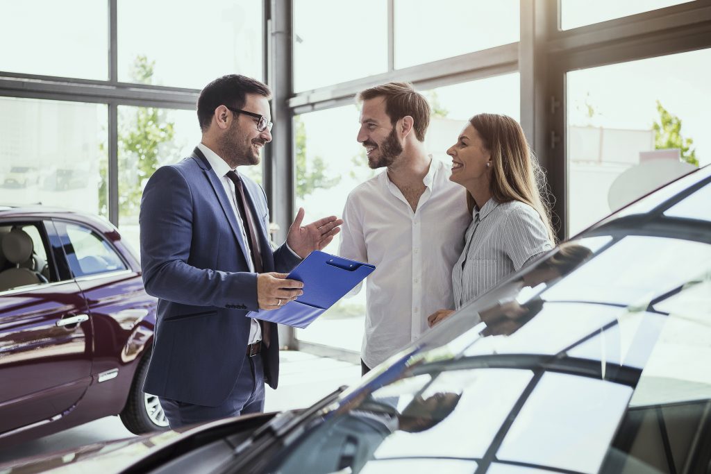 buying a car from dealerships