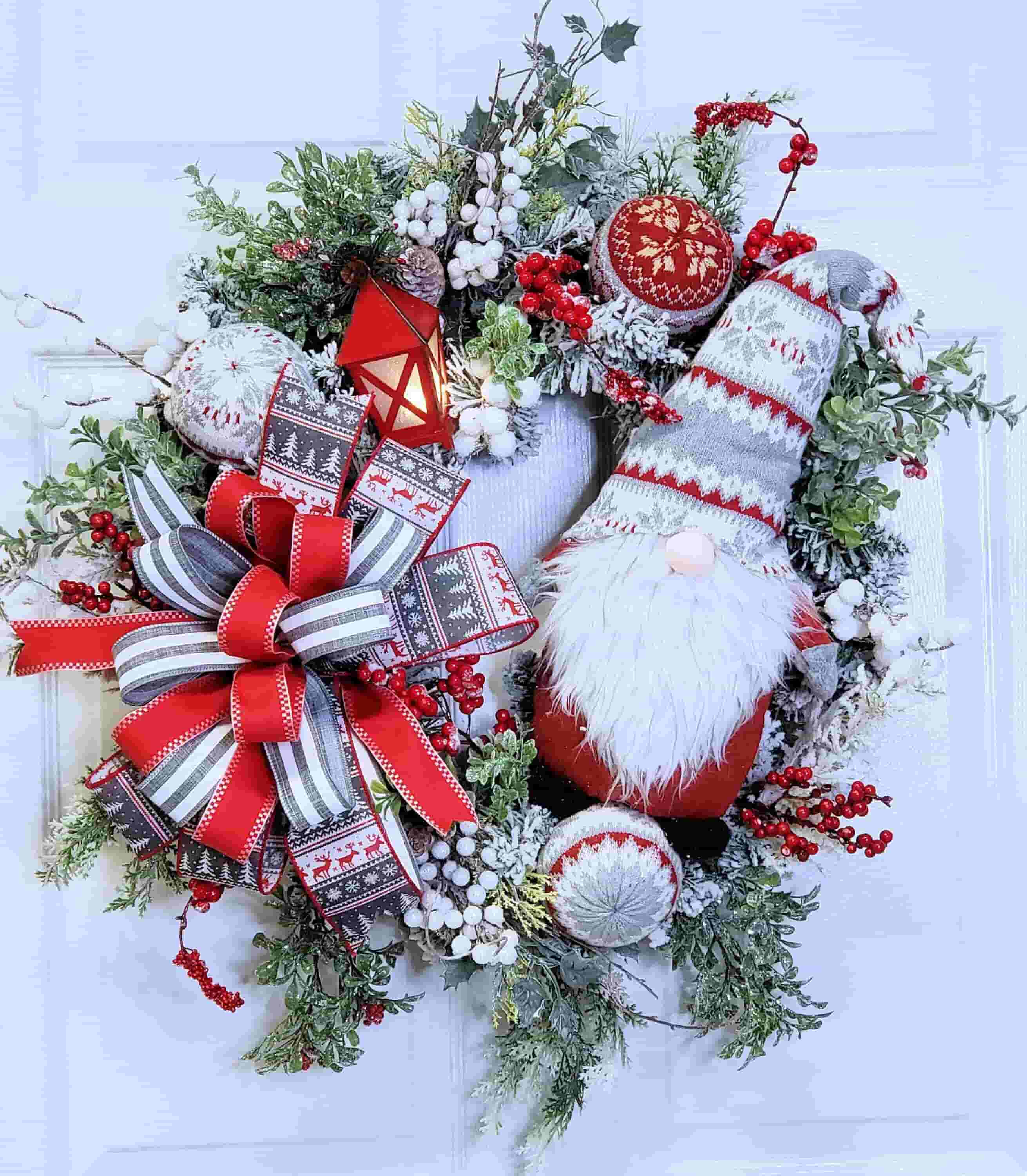 Modern Artificial Christmas Wreaths