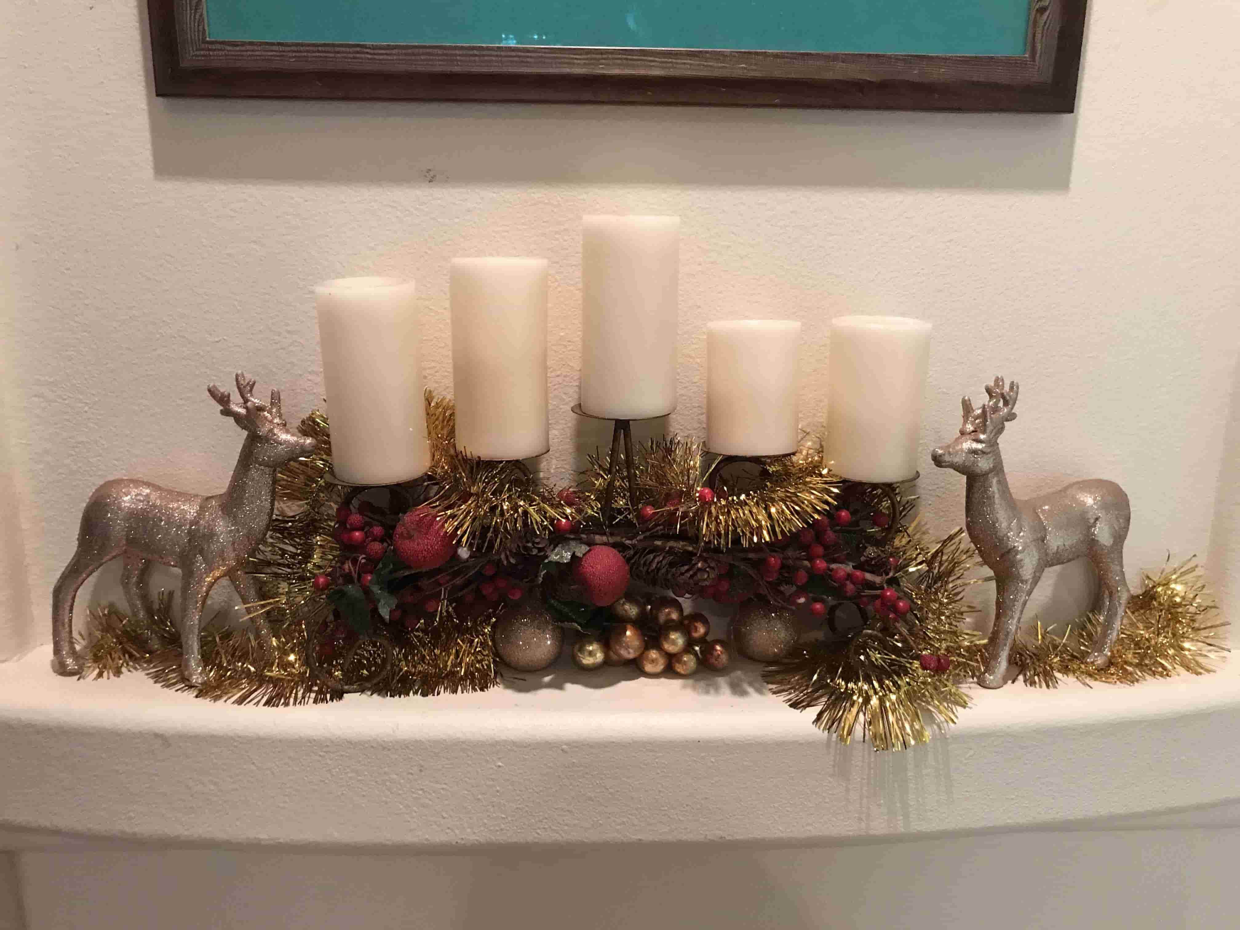 Christmas Candle Decoration Ideas