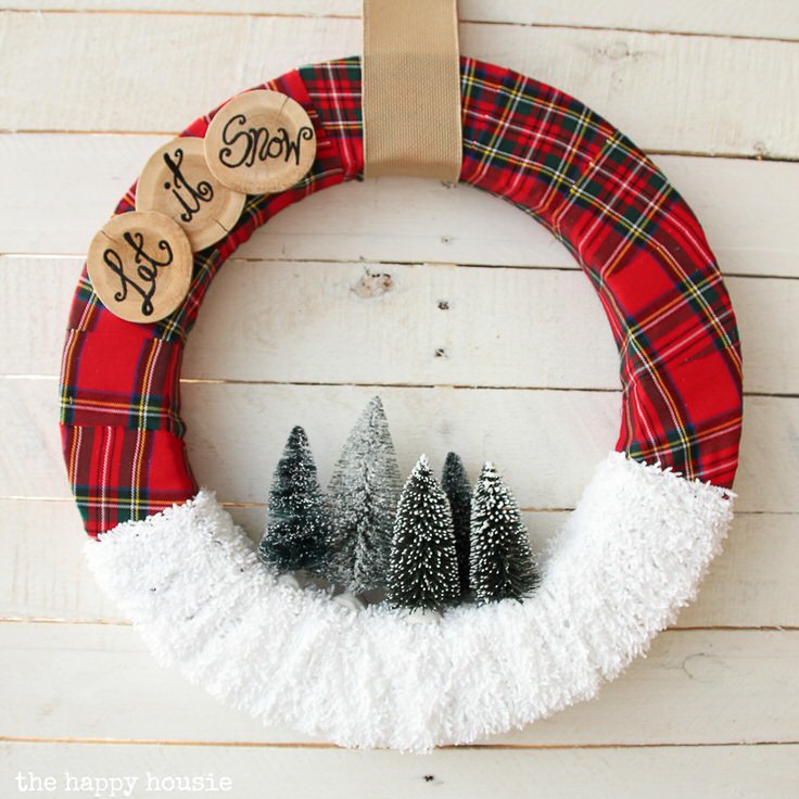 Modern Artificial Christmas Wreaths