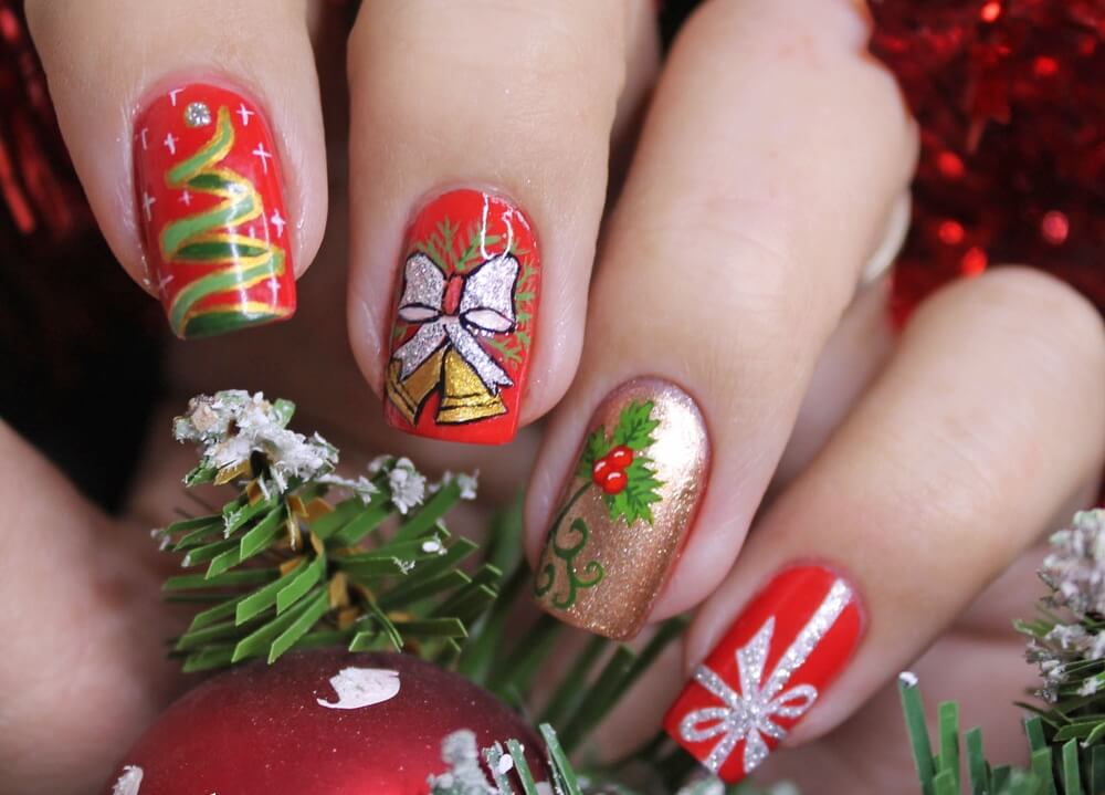 Christmas Nail Art Design