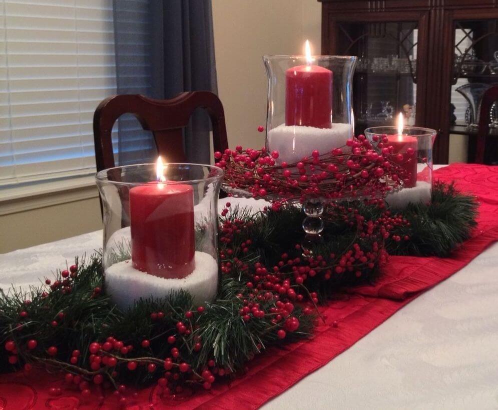  Christmas Candle Decoration Ideas