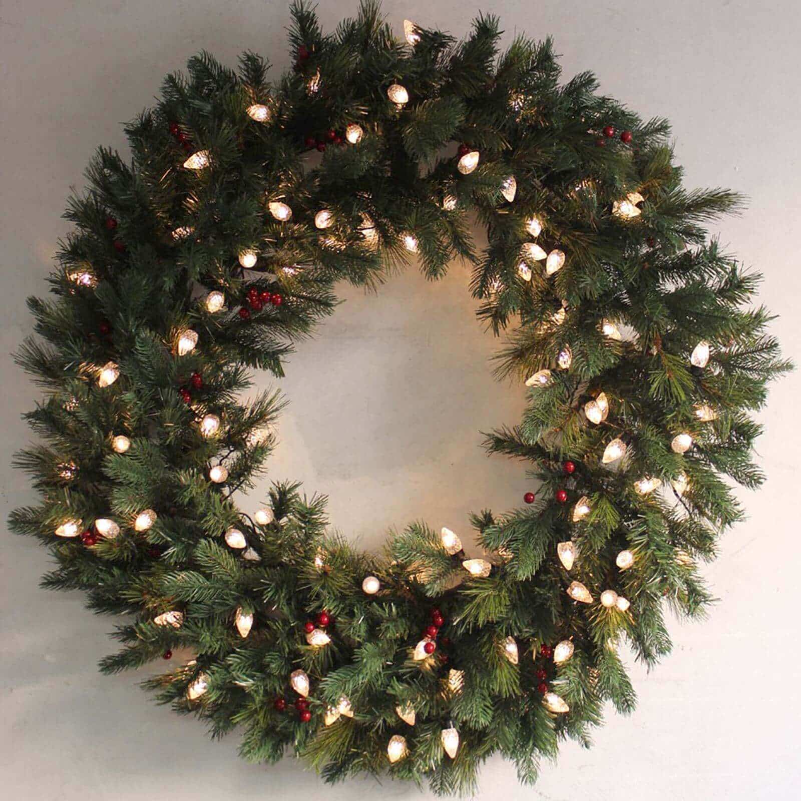 Modern Artificial Christmas Wreaths