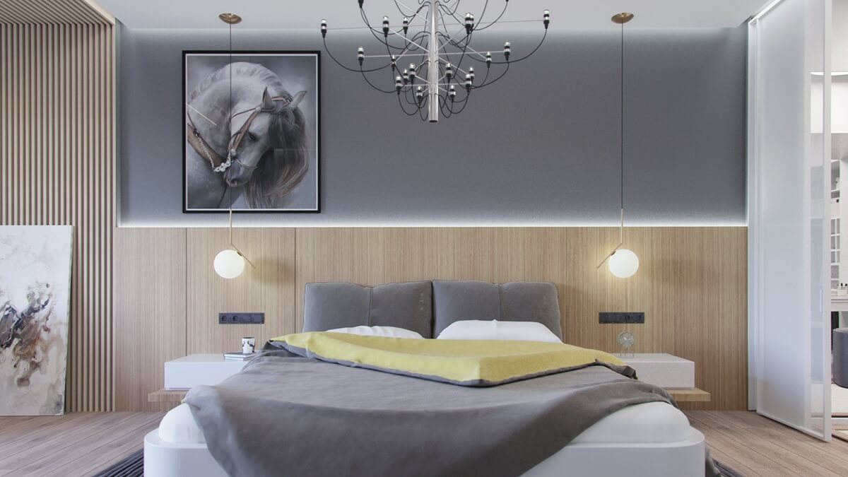 Modern Bedroom Wall Design