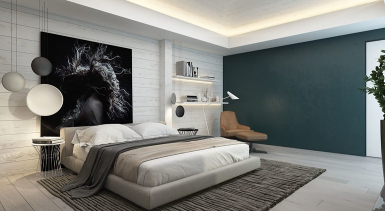 Mesmerizing Modern Bedroom Wall Design Ideas - Live Enhanced