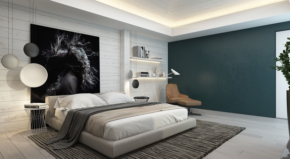 Modern Bedroom Wall Design