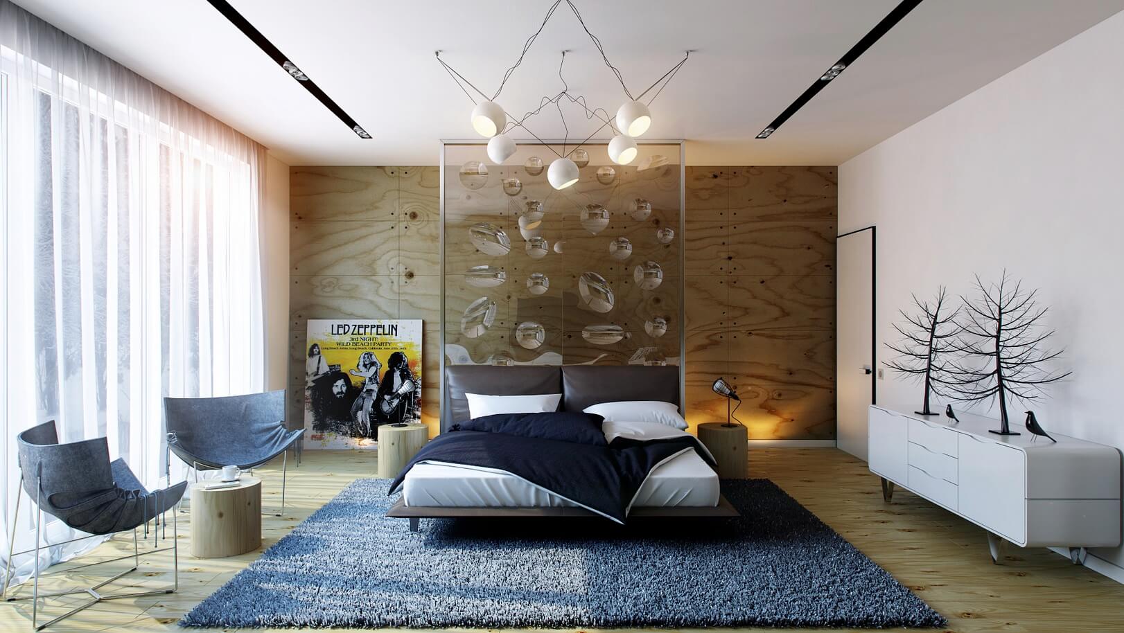 Modern Bedroom Wall Design