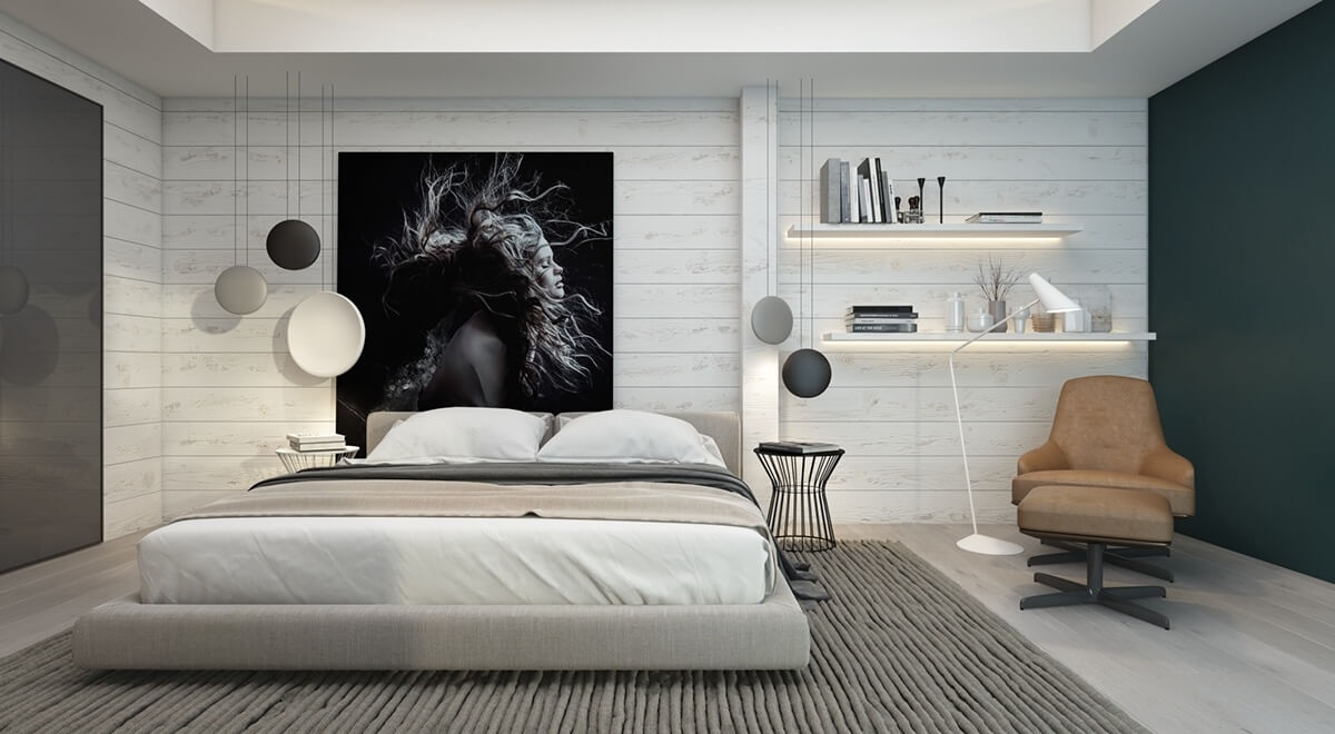 Modern Bedroom Wall Design