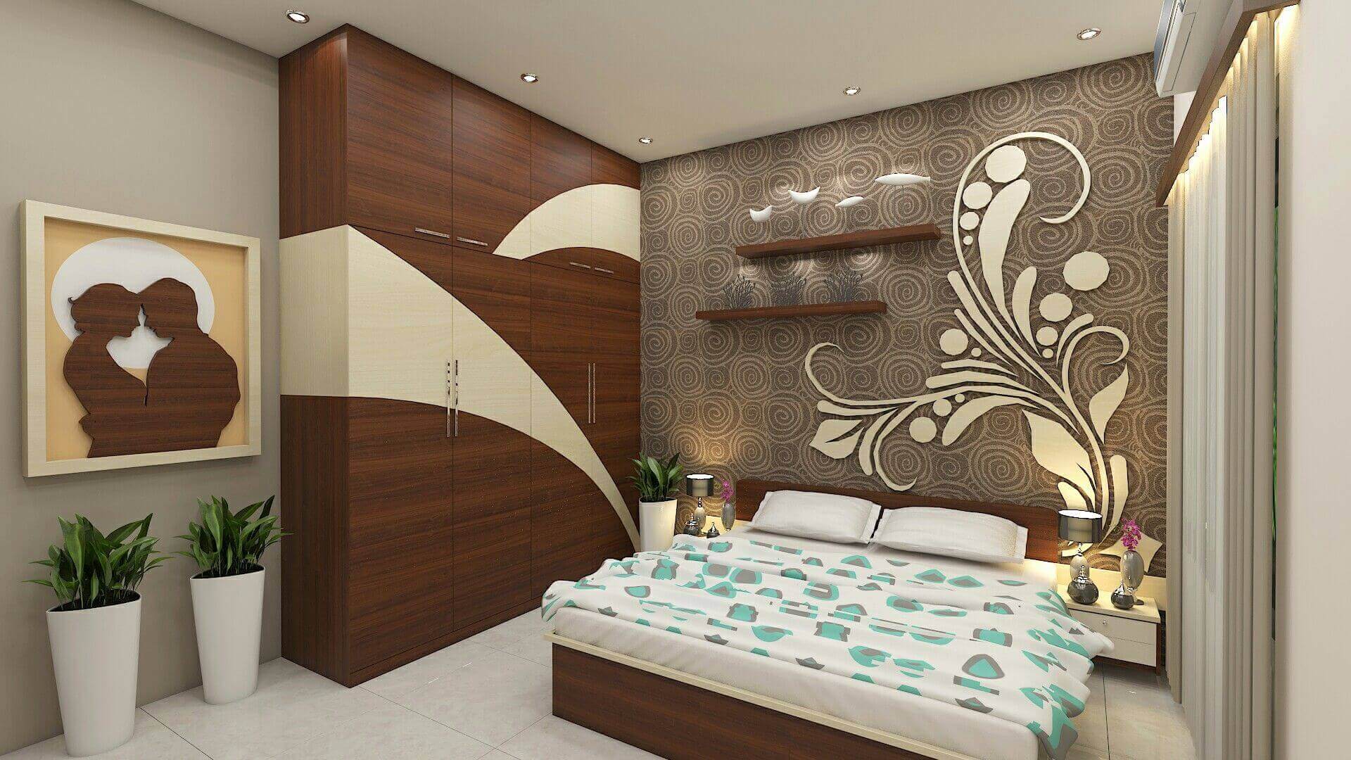 Modern Bedroom Wall Design