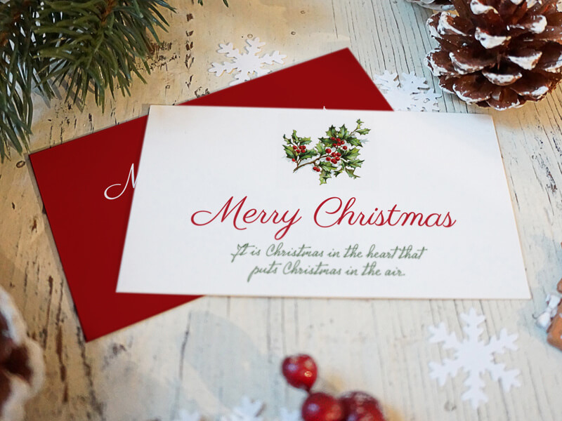 Christmas Greeting card Design Ideas