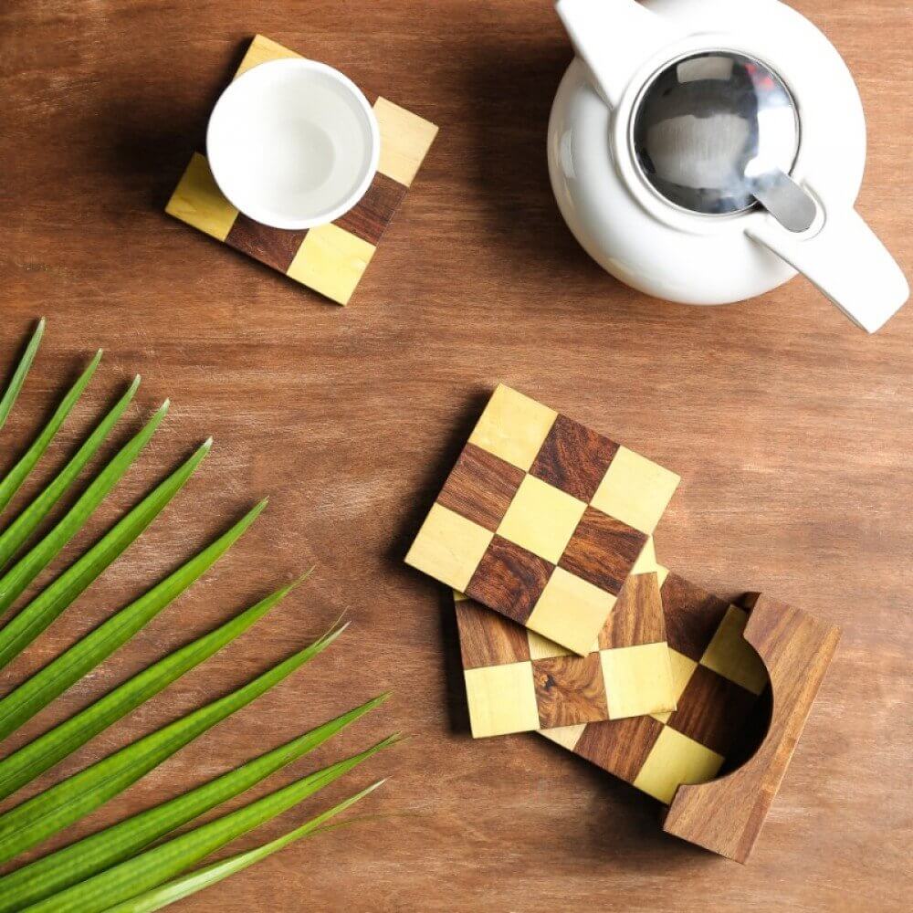 Attractive Tea Coaster Design