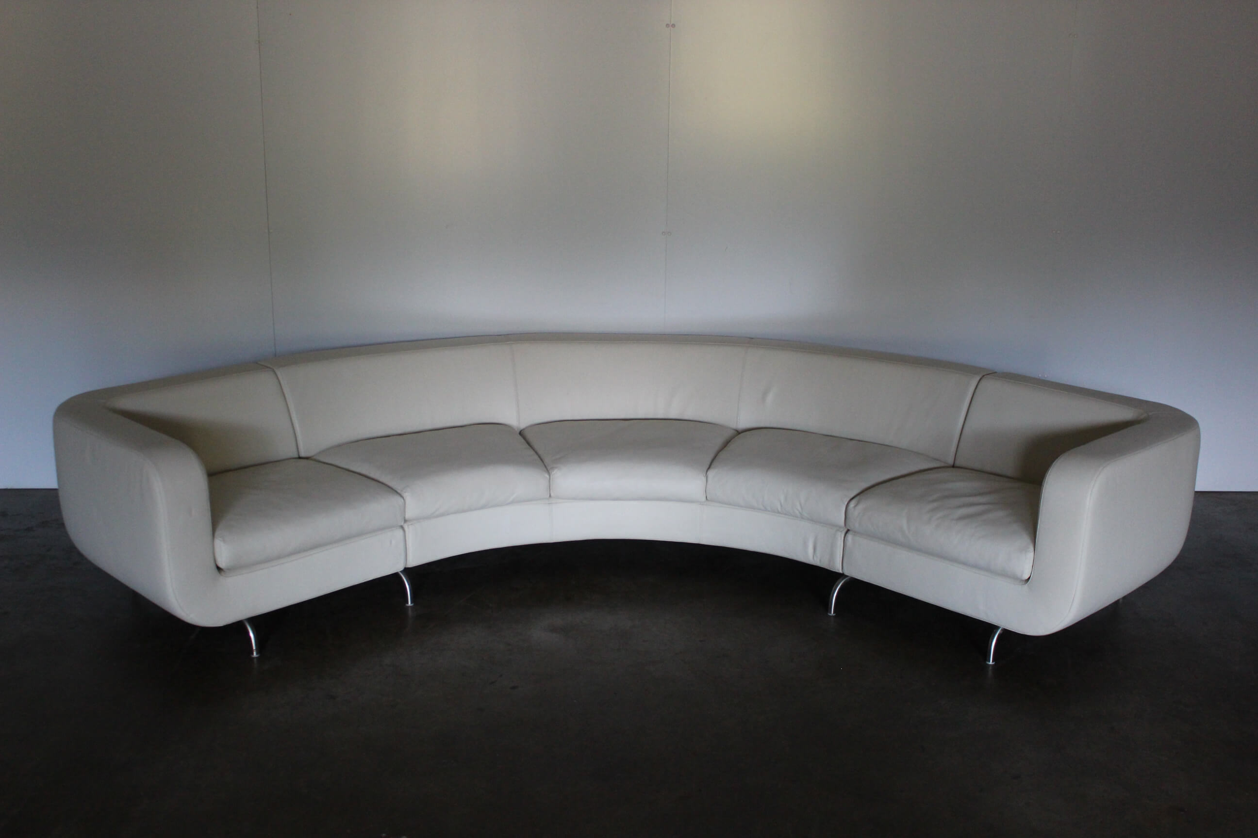 Contemporary Curved Sofa