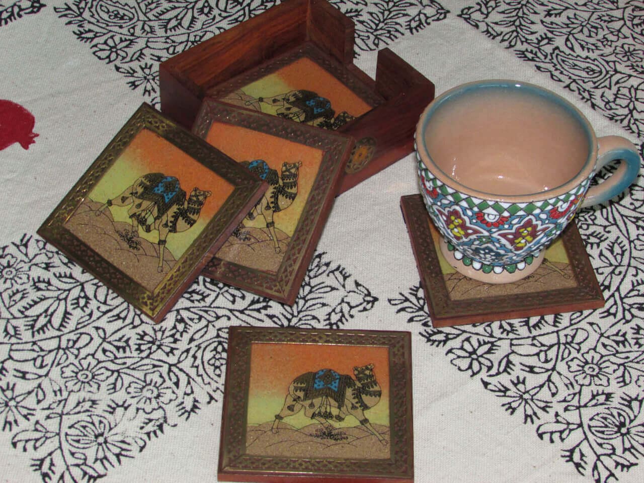 Attractive Tea Coaster Design