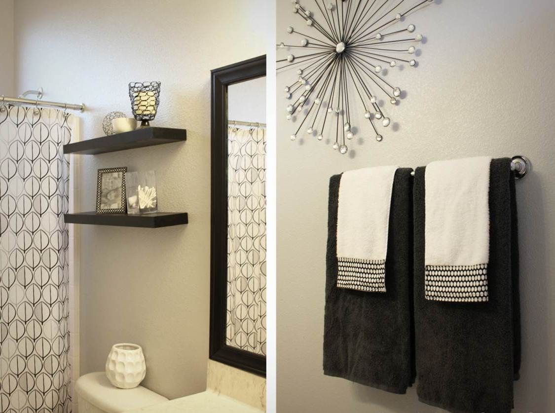 Bathroom Towel Decoration Ideas