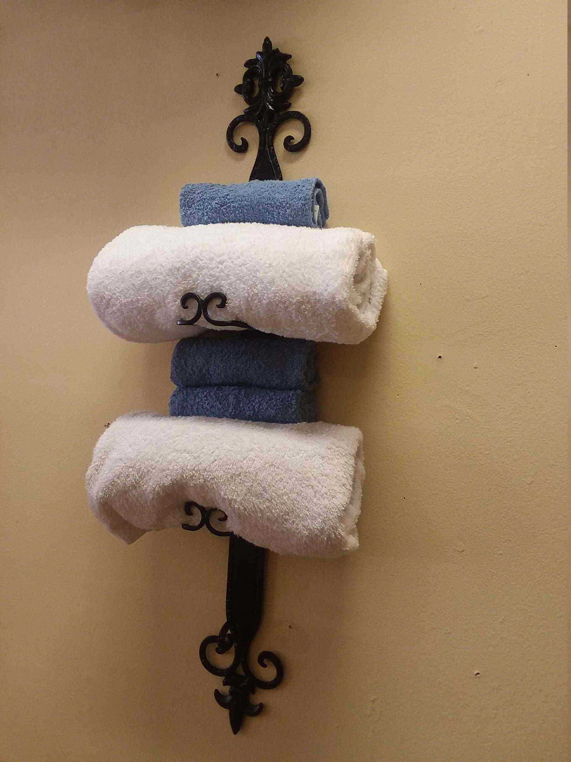 Bathroom Towel Decoration Ideas