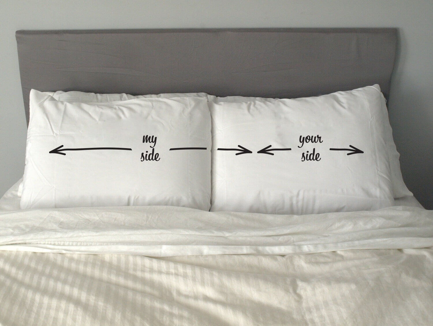 My Side Your Side Pillow 
