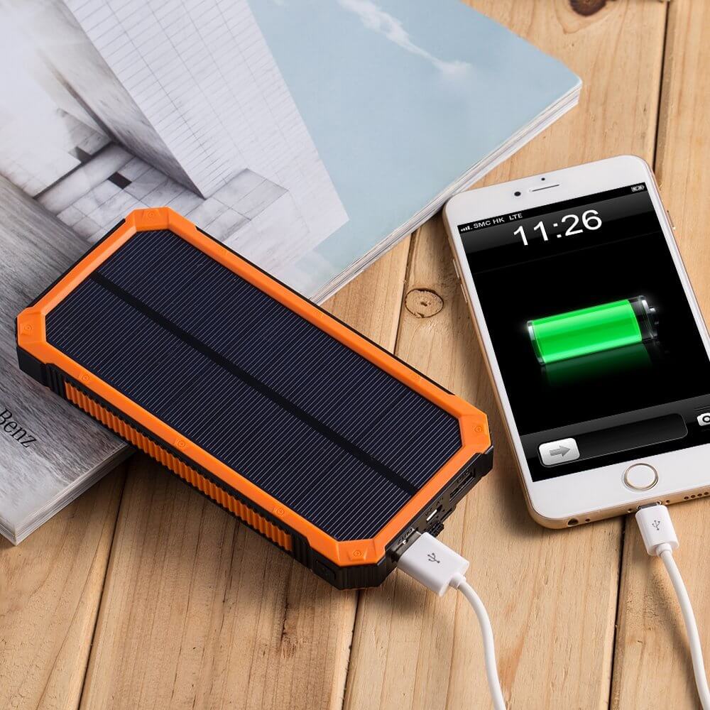 Portable Solar Battery Pack for iPhone