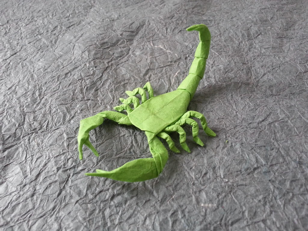 Scorpion Origami by Robert J. Lang 