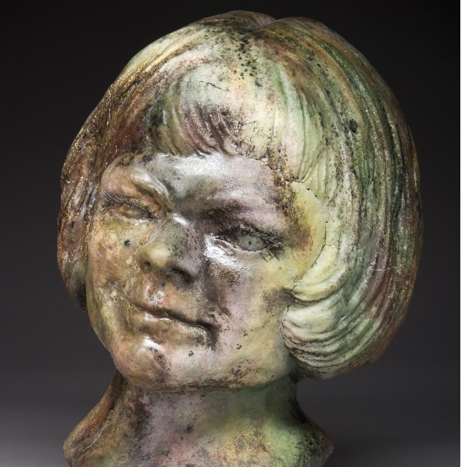 Self-Portrait Bust – Fall 2010 by CydneyRoss 