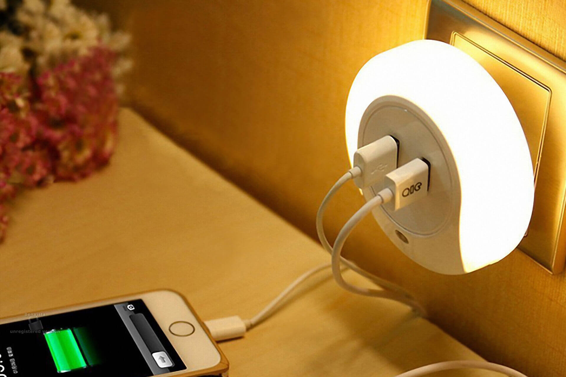 USB Wall Plate 