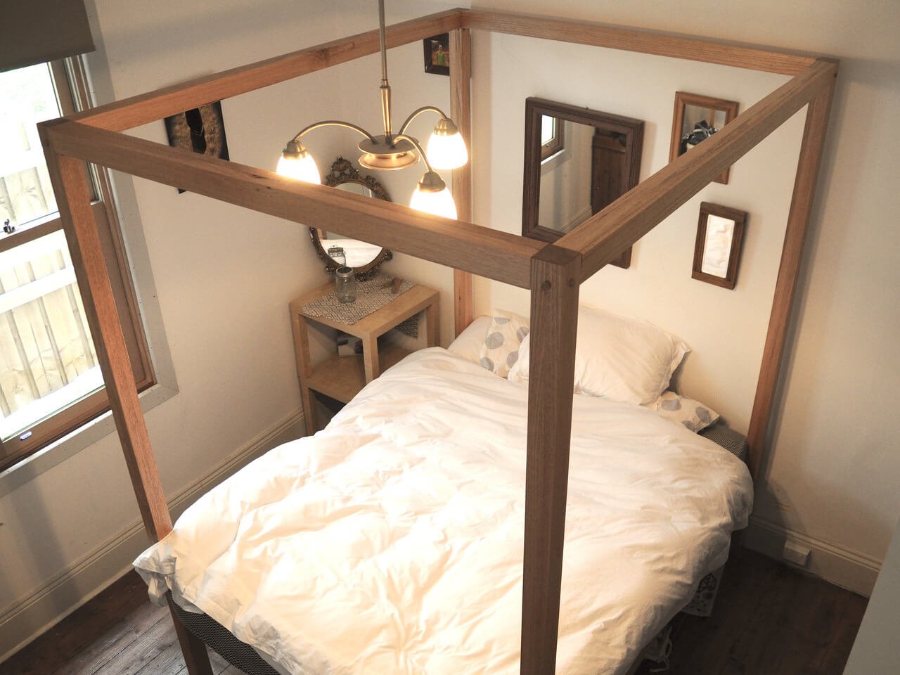 Canopy four poster Bed