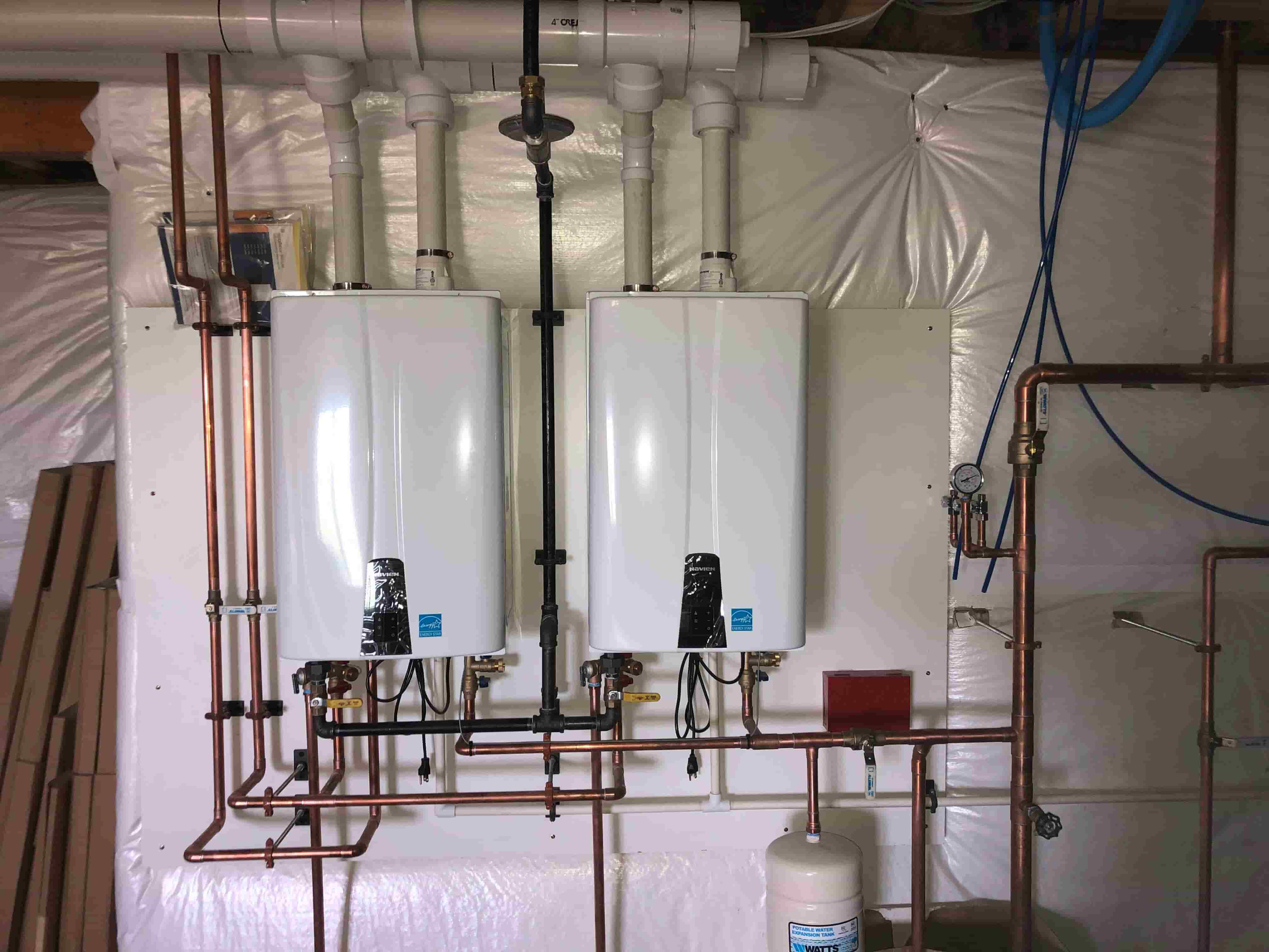 Tankless And Traditional Water Heater