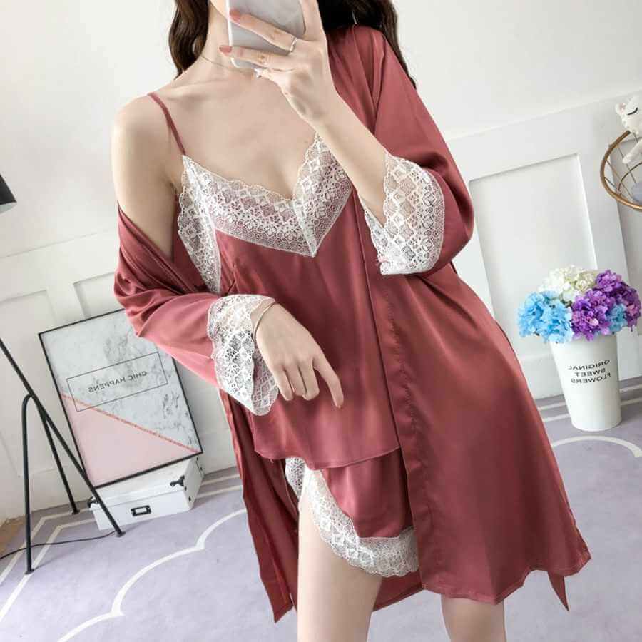 3-piece nightwear