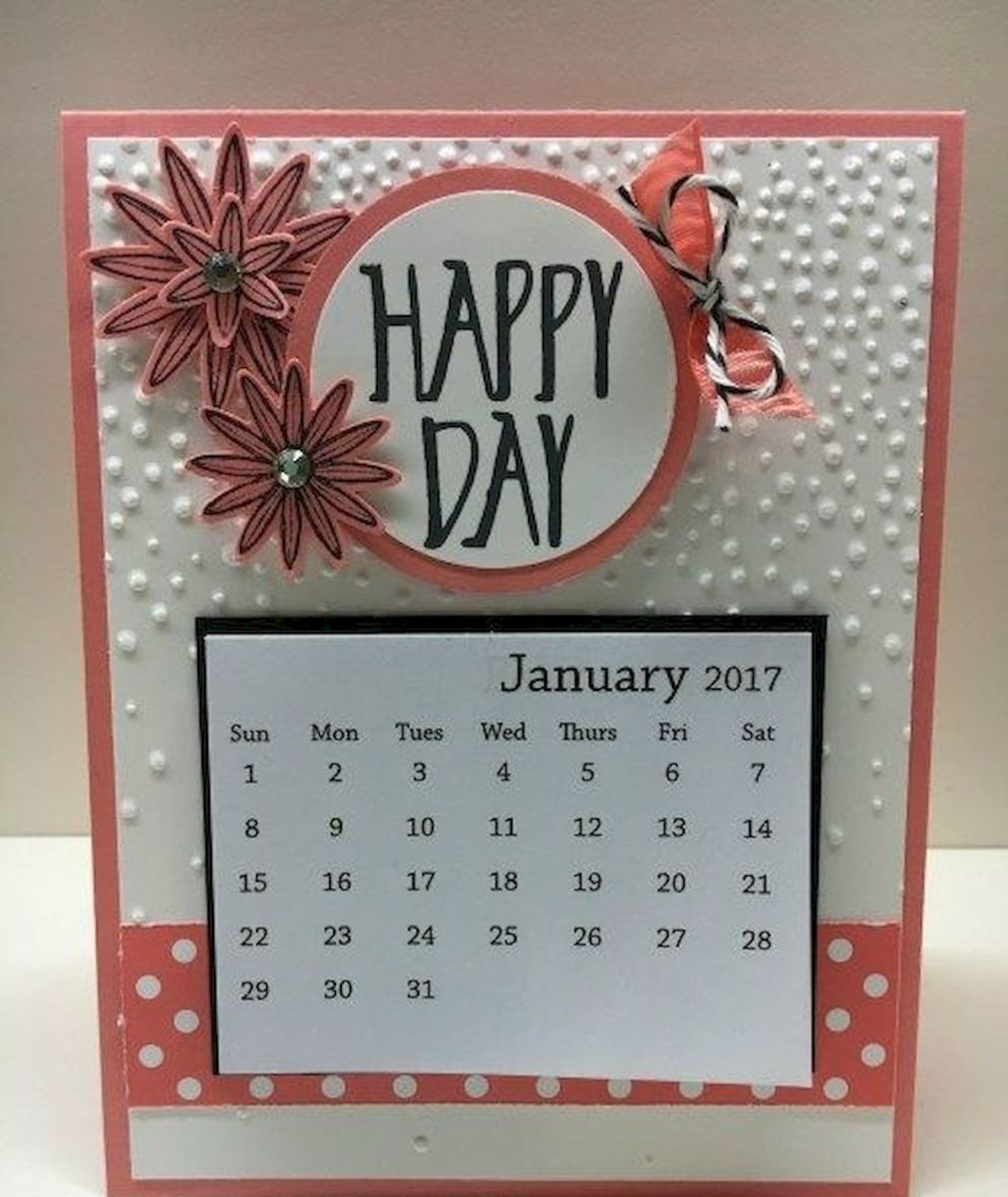 How To Make A Homemade Calendar With Photos Calendars Esty The Art of