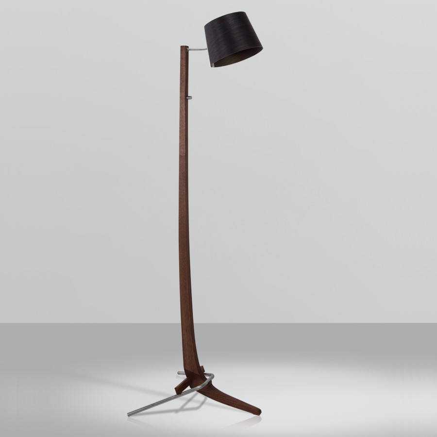 Contemporary Floor Lamp Design Ideas, Simple Designs Manufactured Wood Floor Lamp