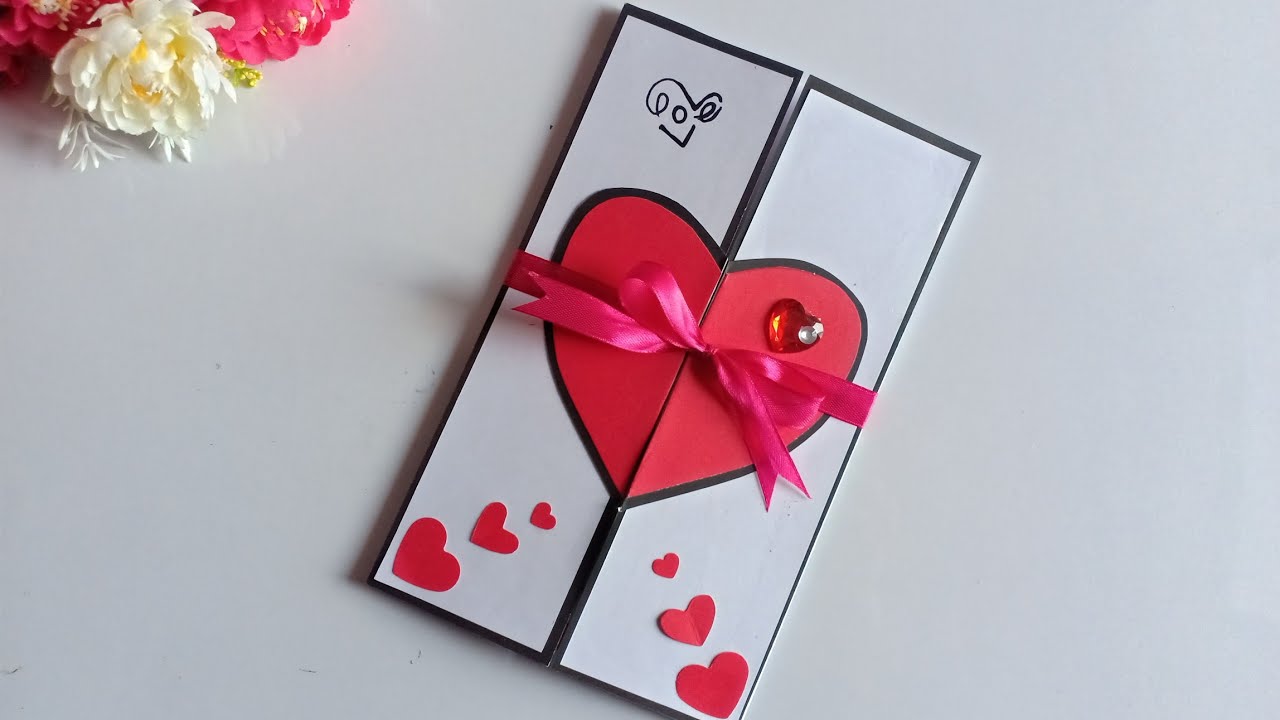 Greeting Card Design for Valentine's Day