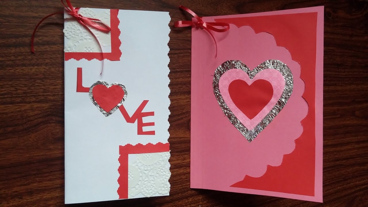 Greeting Card Design for Valentine's Day